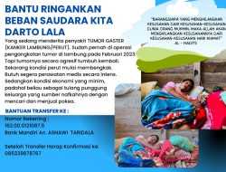 Potret Lala, Warga Konsel Penderita Tumor Gaster Butuh Uluran Tangan Dermawan