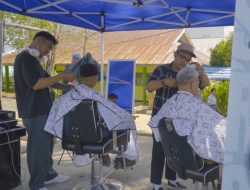 Ada ‘Hair Clas Road to School’ di SMAN 4 Kendari, Siswa Auto Ganteng Maksimal