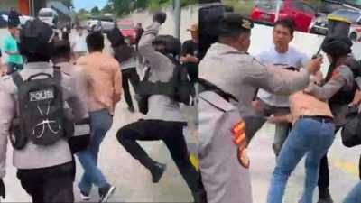 Insiden Oknum Polisi Pukuli Pengunjuk Rasa, Kapolresta Kendari Beri Penjelasan