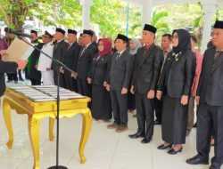 Lantik JPT Pratama, Administrator dan Pengawas, Sekda Sampaikan Pesan Bupati Konawe