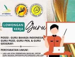 Lowongan Kerja Guru di Sekolah Islam Terpadu Al Qalam Kendari, Simak Kualifikasinya!