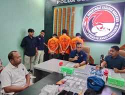 Polda Sultra Gagalkan Penyelundupan 475 Gram Sabu Asal Aceh