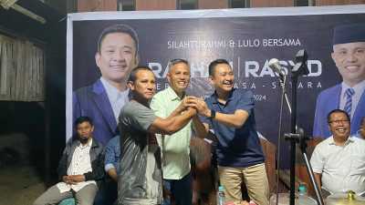 Rasyid Nyatakan Siap Dampingi Radhan Maju Pilkada Konsel