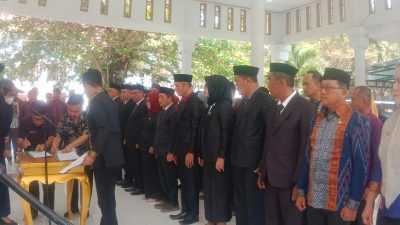 Sejumlah Pejabat Eselon II hingga IV Lingkup Pemkab Konawe Dilantik, Ini Daftarnya