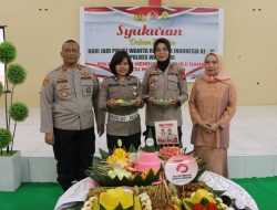 Hadiri Syukuran Hari Jadi Polwan ke-75, Ini Pesan Kapolres Wakatobi