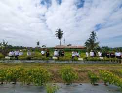 BI dan Dikbud Sultra Panen Cabai Hasil Pertanian Siswa SMK Negeri PP 5 Konawe