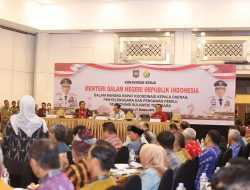 Mendagri Pimpin Rakor Bersama Kepala Daerah se-Sultra, Bahas Inflasi hingga Pemilu 2024