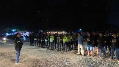 Patroli Cipkon Polresta Kendari Libatkan Puluhan Personel Gabungan