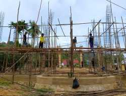 Pembangunan Masjid di Desa Lamoluo Konkep Butuh Uluran Tangan Dermawan