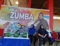 Meriah, Senam Zumba Bersama TNA di Rarowatu Bertabur Doorprize