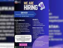 PT Hidup Jaya Perkasa Buka Rekrutmen Posisi Driver, Kualifikasi Lulusan SMA