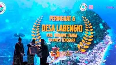 Desa Labengki Sabet Peringkat 6 Terbaik Desa Wisata Nusantara 2023