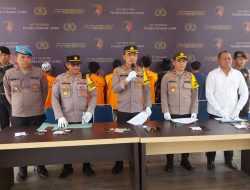 7 Pengedar Narkoba di Konut Ditangkap, Polisi Sita 13,64 Gram Sabu