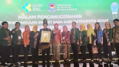 Kendari Berhasil Raih Predikat Kota Sehat Swasti Saba Wiwerda