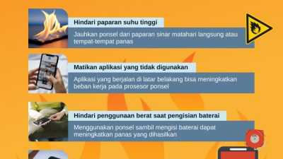 Tips Sederhana Mencegah Ponsel yang Cepat Kepanasan