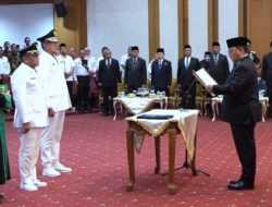 Pj Wali Kota Kendari dan Pj Bupati Mubar Resmi Berganti