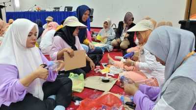 DWP Buton Adu Kreativitas Lewat Lomba Daur Ulang Sampah
