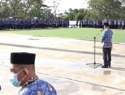 Pj Wali Kota Kendari Peringatkan ASN yang Malas Ikut Apel Gabungan