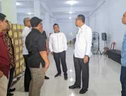 Pj Wali Kota Baubau Pastikan Gudang Logistik Pemilu 2024 Aman