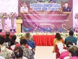 Korpri Lingkup Pemkot Kendari Rayakan Natal, Pj Walikota: Teguhkan Komitmen Dalam Melayani Masyarakat