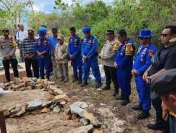 Polda Sultra Kawal Perawatan, Penguburan hingga Santuni Keluarga Nelayan
