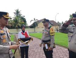 Ungkap Kasus Narkoba, 4 Personel Polsek Kolono Dapat Pengharagaan