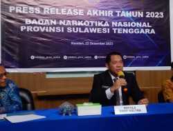 3,58 Kg Sabu dan 952 Gram Ganja Dari 34 Tersangka Diamankan BNNP Sultra Sepanjang 2023