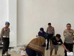 Kapolres Kolaka Utara Turun Cek Gudang Logistik KPU