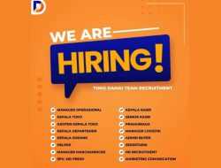 Toko Damai Kendari Buka Rekrutmen untuk Sejumlah Posisi, Cek Kualifikasinya!