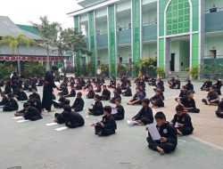 Ratusan Peserta Ikuti Ujian Kenaikan Tingkat yang Digelar Pukbasi Baubau