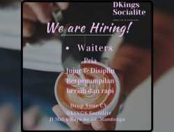Lowongan Kerja Kendari, D’Kings Socialite Buka Rekrutmen Posisi Waiters