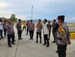 Pj Bupati Tinjau Pos Nataru di Rumbia dan Lantari Jaya