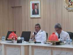 Usai Dilantik, Pj Wali Kota Pimpin Rapat Koordinasi Lingkup Pemkot Kendari