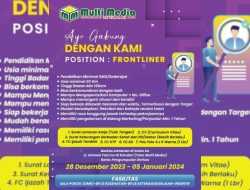 Multi Media It Channel Kendari Buka Rekrutmen Posisi Frontliner, Simak Syaratnya