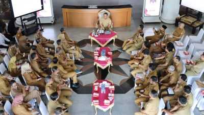 Sejumlah Arahan Pj Gubenur Sultra untuk Kepala OPD