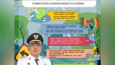 Siaga Bencana, Pj Wali Kota Kendari Keluarkan Surat Edaran