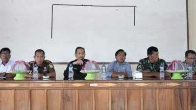 Pemda Bombana Rakor Penempatan Satuan Radar Bersama TNI AU