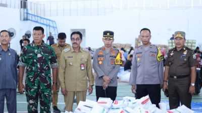 Jelang Pemilu 2024, Pj Bupati Bombana Pantau Pelipatan Surat Suara