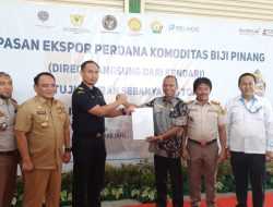 Sultra Ekspor Perdana Komoditi Pinang ke Iran