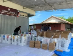 KPU Kolaka Utara Kebut Pengepakan Logistik Pemilu 2024