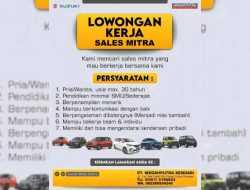Info Loker: PT Megahputra Kendari Buka Rekrutmen Sales Mitra
