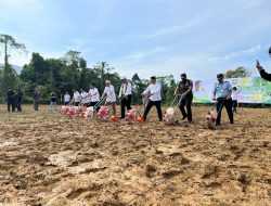 Kunjungan ke Konut, Mentan Serahkan Bantuan Bibit hingga Alat Pertanian