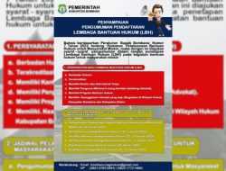 Pemkab Bombana Buka Pendaftaran LBH, Berikut Jadwal dan Persyaratannya