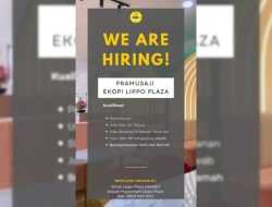 Info Loker: Ekopi Kendari Buka Rekrutmen Posisi Pramusaji