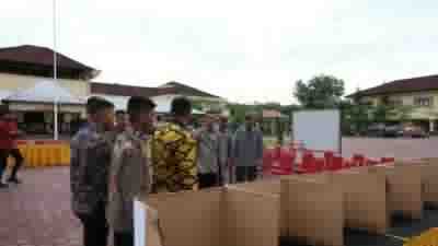 Polda Sultra Mantapkan Pengamanan TPS Pemilu 2024