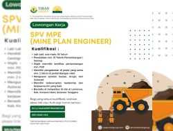 Tiran Group Buka Rekrutmen Posisi SPV MPE, Penempatan Site Lameruru Konut