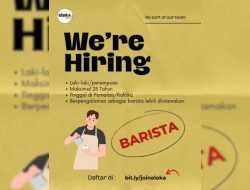 Info Loker Kolaka: Eloka Coffee Buka Rekrutmen Posisi Barista