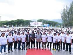 Pimpin Apel Siaga Pengawasan Masa Tenang Pemilu, Ini Pesan Pj Bupati Bombana