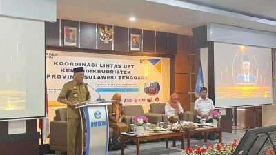 Koordinasi Lintas UPT Kemendikbudristek Sultra Bahas 3 Target Utama