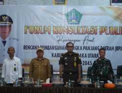 Pj Bupati Kolaka Utara Dorong Partisipasi Masyarakat Dalam RPJP Kabupaten